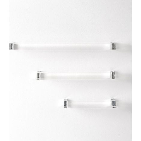 Porte-serviettes KARTELL 450 x 75 x 40 mm cristal clair LAUFEN