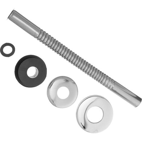Kit de Joint Installation Rapide Raccords de Tuyauterie en Acier Inoxydable Argenté pour Urinoir pour Urinoir et Toilettes, Salle de Bain et Sanitaires Commerciaux (1/5)