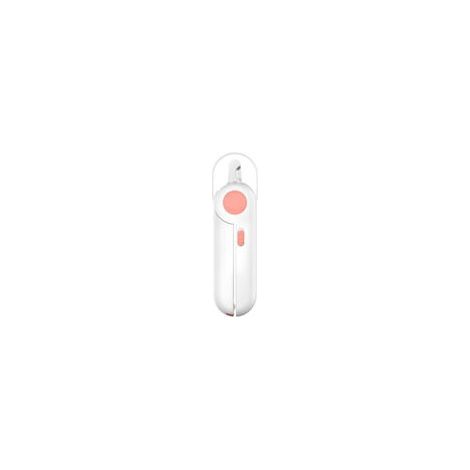 Krallenschere für Haustiere mit LED-Licht – Rosa – Blutstillungsschutz (1/5)
