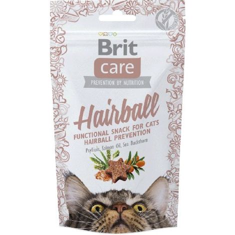 BRIT CARE HAIRBALL SNACK LIFT 50 G VAT005081