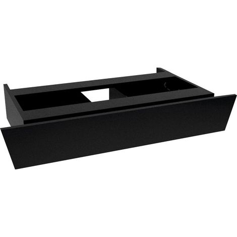 TWIGA PLUS Meuble sous-vasque 88,5x17x43,5cm, 1x tiroir, noir mat