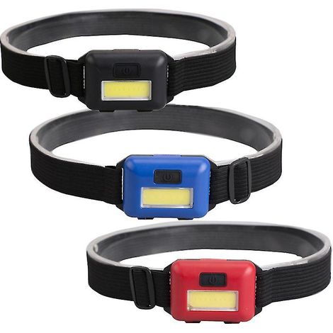 3-teilige LED-Stirnlampe