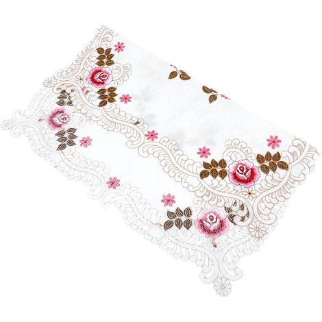 Housse de Protection Rot pour Ustensiles Cuisine au Flachs mit Gedrucktem Muster Abdichte (1/5)