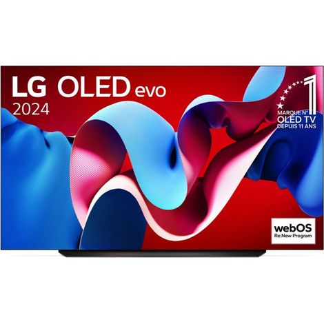 TV LG OLED 4K 210 cm OLED83C4 evo