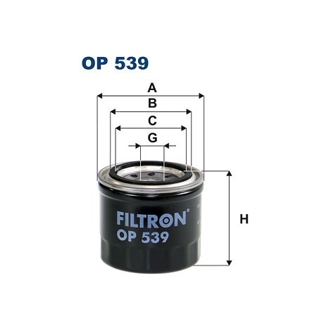 OP539 Ölfilter Filtron