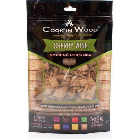 Cook In Wood - Virutas de Ahumado de Barrica de Roble de Sherry - 360g