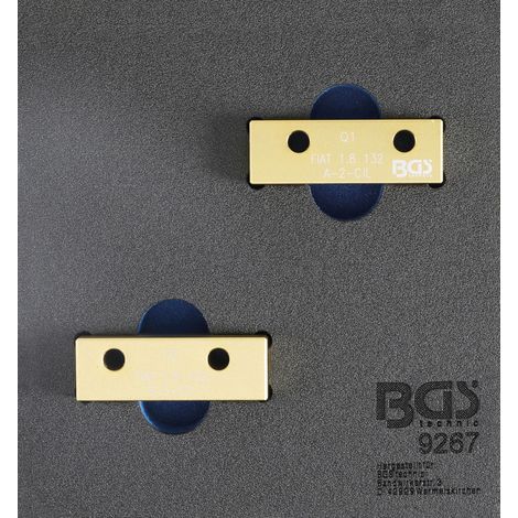 BGS Carro de taller inserto 1/6: Juego de herramientas de bloqueo del árbol de levas para Fiat / Lancia 1.8l 16V - 9267 (1/2)