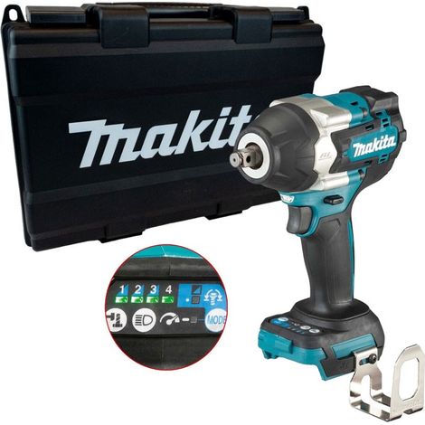 Makita DTW700Z 18v Brushless Impact Wrench 1/2"" Drive 4 Stage 700Nm Bare + Case
