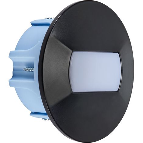 BALIZ NOIR LED 0,4W/BLEU ARIC 51604