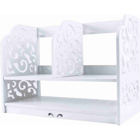 Petite bibliothèque style baroque 30x21x40 cm fabrication sur mesure élégante compacte design vintage raffiné pour intérieur classique (1/5)