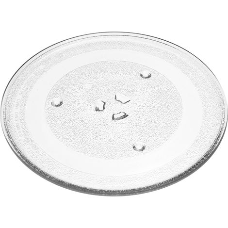 vhbw Glas Mikrowellen-Teller kompatibel mit Samsung MS23F301TAS/EN, MS23F301TAS/EO, MS23F301TAS/OL, MS23F301TASEN Mikrowelle