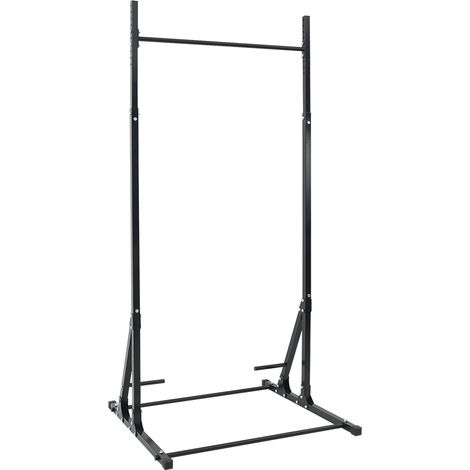 Klimmzugstangenstation mit Liegestützgriffen 150 kg verstellbar vidaXL179775 (1/5)