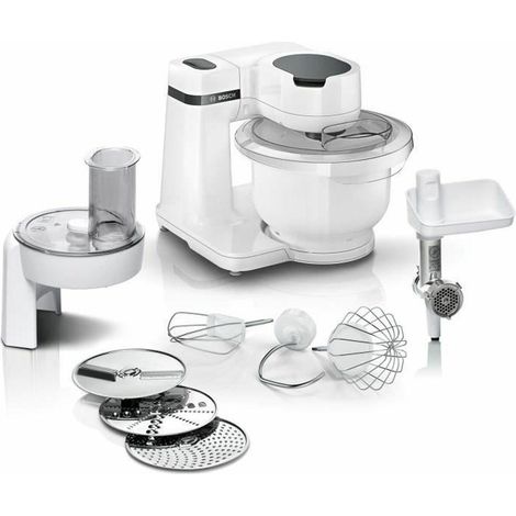 Bosch Série 2 MUMS2AW21 Küchenmaschine Weiß 3,8 L