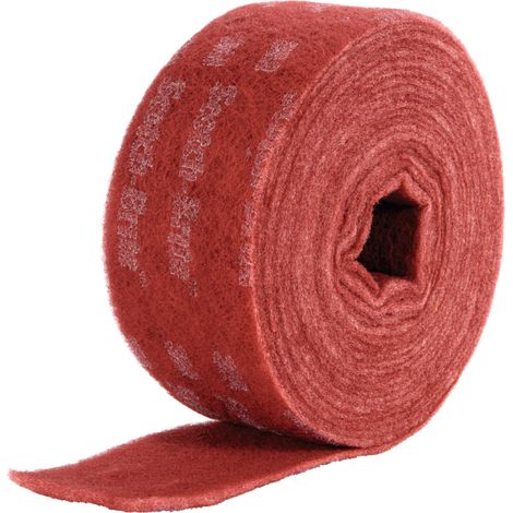 3M Scotch-Brite Schleifvlies-Rolle Durable Flex, 100 mm x 10 m, Vliesstruktur: 1000