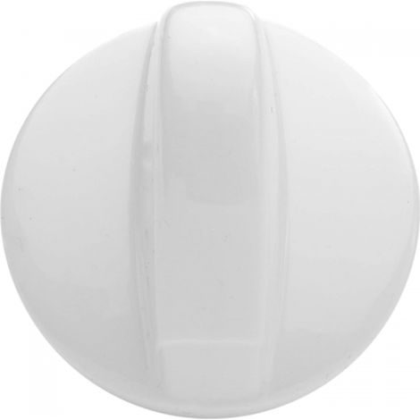 Mando Blanco para Encimera Teka  Eje Especial 5,5 mm  Recambio Original Código 83030422  Control de Gas Preciso