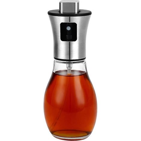 Distributeur d'huile d'olive portable 100 ml / 200 ml en verre, vaporisateur pour huile de cuisson.