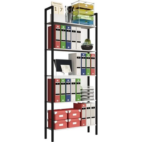 Metallo Stand Scaffale Libri Flakos 5x 165x62x24 - VCM