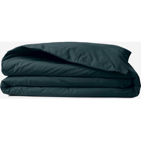 Ranforce King Quilt Cover (FR) 100% Cotone RANFORCE Petrol Verde (1/5)