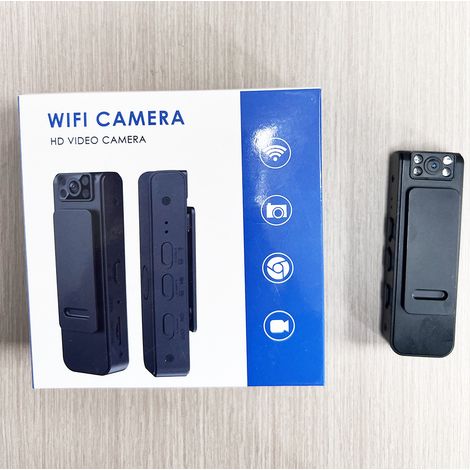 Outdoor HD 720P Strafverfolgungs-Recorder mit Infrarot-Nachtsichtobjektiv, drehbarer Action-Kamera mit magnetischer Befestigung, L8 -- L8 ohne WLAN. (1/4)