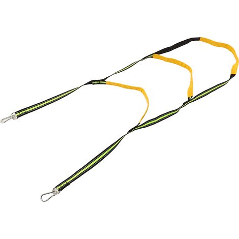 Échelle de corde d'embarquement verte, légère, robuste et portable, pour bateau ou yacht. Accessoires pour yacht. Échelle à 3 marches. (1/5)