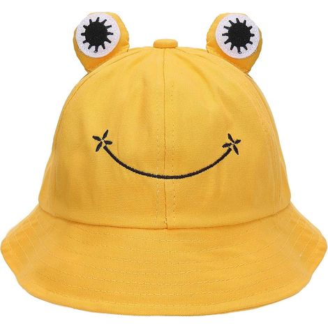 Bucket Hat Cotton Sun Hat for Travel Beach Gardener Hiking for Women Men Adults (1/5)