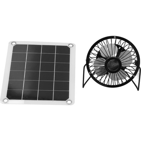 10-W-Solarventilator für den Außenbereich, geeignet für Hühnerställe, Photovoltaikpanel, Batterie nicht enthalten (BSY-210728) (1/5)
