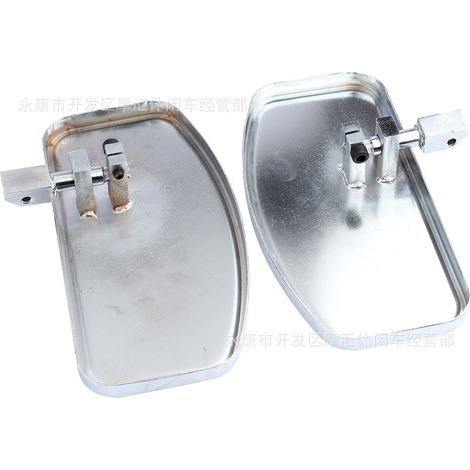 Compatible avec les repose-pieds avant et arrière des motos cruiser Harley-Davidson, Kawasaki Vulcan VN400 et V0800. (1/4)