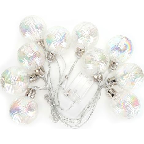 Guirlande lumineuse 100LEDs 18ft fil cuivre étanche USB/pile E27 pour mariage, demande, fête, vacances (1/5)
