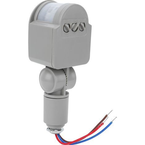 Lumière de sécurité LED, lumière de capteur de mouvement corporel de sensibilité pour lampes solaires intérieures extérieures (1/5)