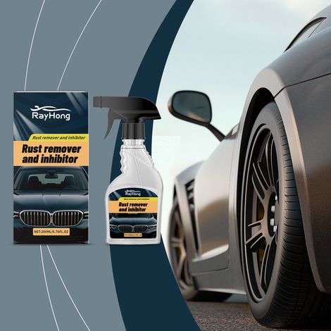 Inhibiteur antirouille automobile, multi-métallique, revêtement en aérosol fin et uniforme pour voitures, motos et vélos – 200 ml -- BIEMMEDUE (1/5)