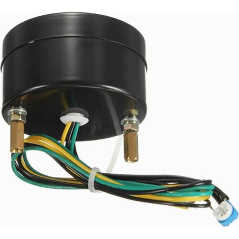 Jauge à carburant moto 12V indicateur niveau huile réservoir écran LCD diamètre 52mm pour voiture moto customisation (1/5)