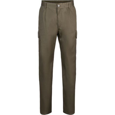 Pantalón Multibolsillos VERDE CAZA 48