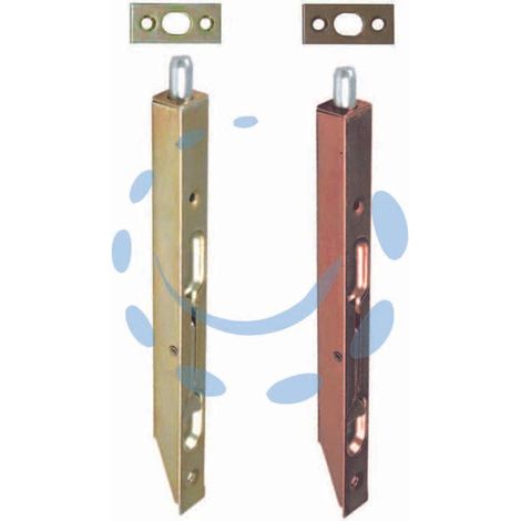 Catenacci per profilati a leva semplici - Finitura bronzata - Lunghezza 20 cm Conf. 12 Pz