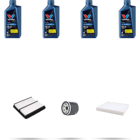 Kit tagliando 3 FILTRI e 4L OLIO compatibile con Kia Cee D (ED) 1.6 LPG 91kw dal 2008 (1/5)