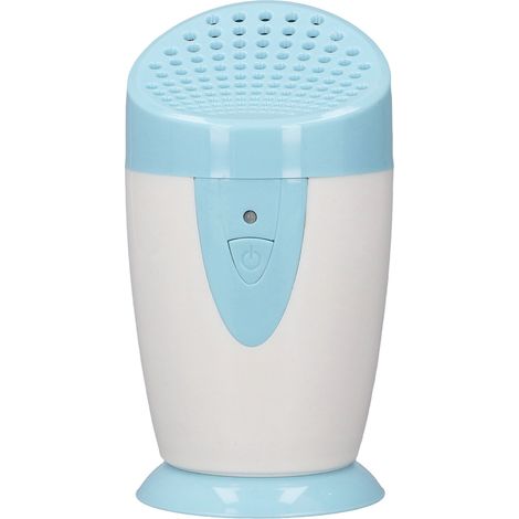 Purificateur d'air ioniseur à ions négatifs, 2 modes de fonctionnement, batterie rechargeable, portable multifonction pour bureau voiture, bleu (1/5)