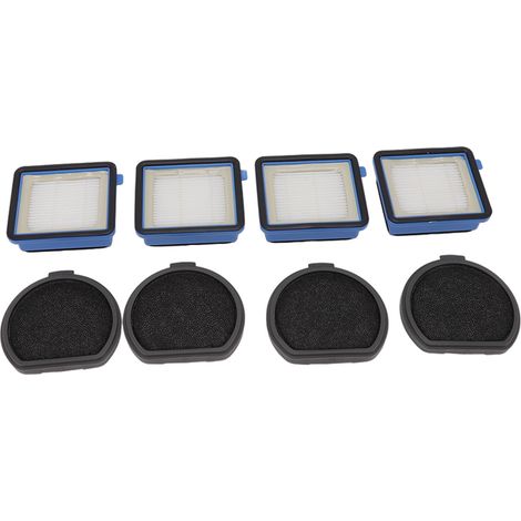 Kit de 4 filtres de rechange pour aspirateur Electrolux PF91 5EBF, PF91 5BTF et PF91 6BWF. (1/5)