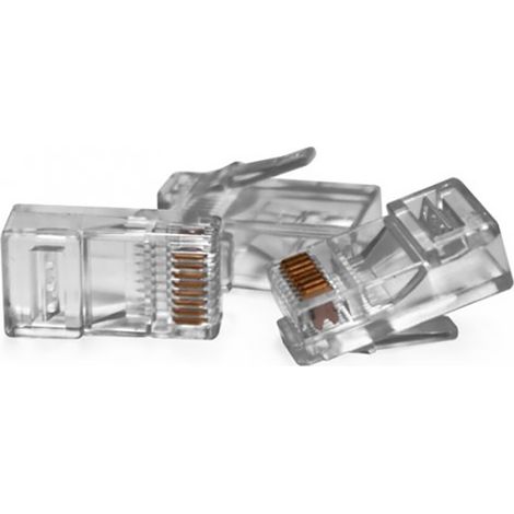 Vultech SN21401 cavo di collegamento RJ-45 Trasparente (1/2)