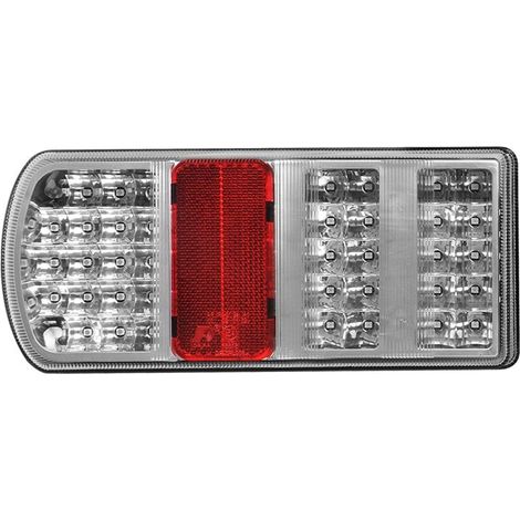 Fanale posteriore 5 funzioni 225x105mm 43led sinistro (1/5)