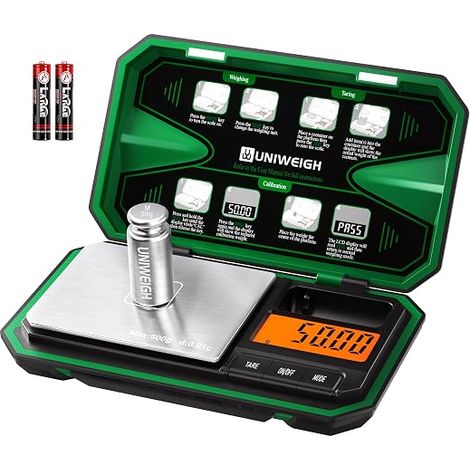 Digital Scales Capacity 500 g Accuracy 0.1 g Small Scale (1/5)
