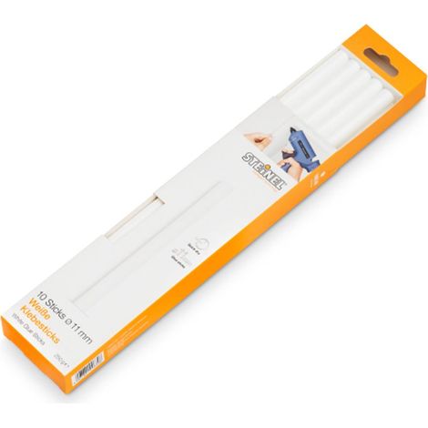 Steinel Klebesticks 250 mm Weiss 250 g, 10 Stück