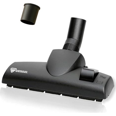 – Brosse aspirateur Embout aspirateur Universel 35/32 mm Silencieux et écoénergétique pour sols durs Tapis et moquettes Compatible Rowenta Miele Bosch Eureka Kärcher (1/5)