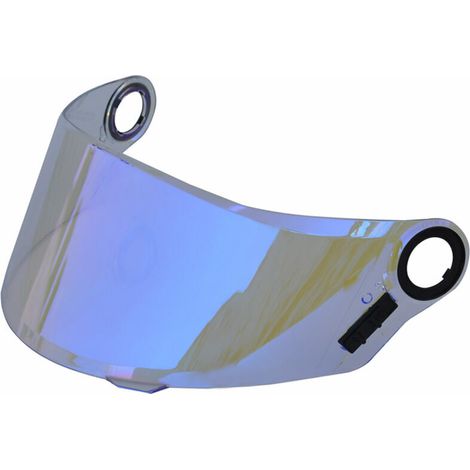 Green Mobility-Moto AntiUV Antirayures Casques Lentille Mode Visiere PareVent Lentille Remplacement pour LS2 FF358 FF396,modele:Bleu Transparent modele:Bleu Transparent
