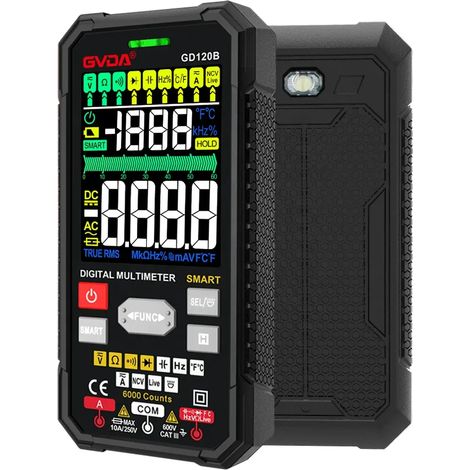 GVDA GD120B Digital Multimeter with Smart Measure and Color LCD (1/5)