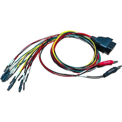 Adaptateur de diagnostic OBD2, câble de dérivation OBD Tricore, câble de brochage ECU, interrupteur 12 V (1/5)