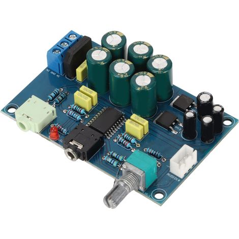 TPA6120A2 Kopfhörerverstärkerplatine, DC12-24V Stromversorgung, 8-600 Ohm, rauscharm, für Audiophile und HiFi. (1/5)