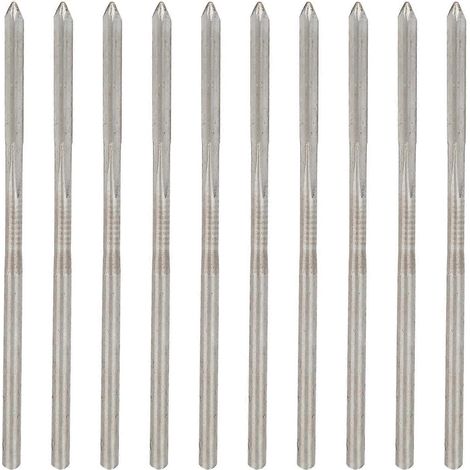 10 Stück vollgeschliffene HSS-Reibahle für Maschinen mit geradem Schaft, Industriewerkzeuge, 2 mm Durchmesser