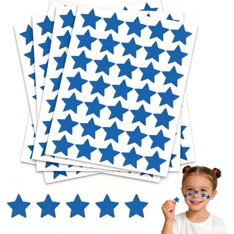 100 estrellas (35 hoja), Recompensas / / / Agendas / Patrones / sellado, recompensa escuelas profesores, Dimensiones: 22,4 x 16,8 x 0,01 cm (1/5)