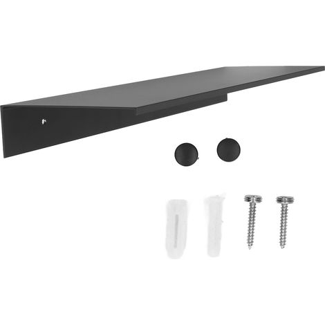 Stilvolles und robustes Duschregal, großes Fassungsvermögen, praktisch für die Badezimmeraufbewahrung, schwarz, 40 cm (1/5)