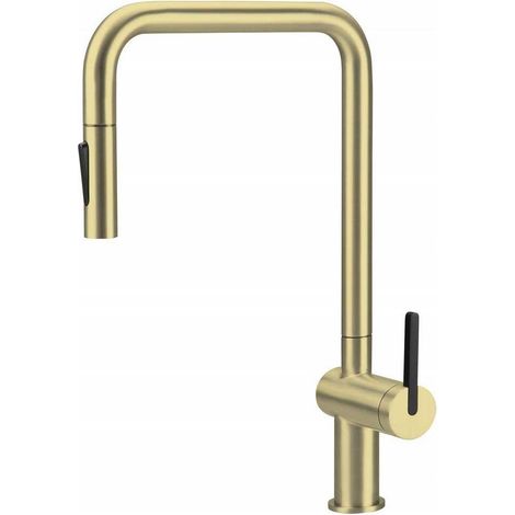 Deante Rubinetto da cucina Luxe Oro spazzolato Moderno