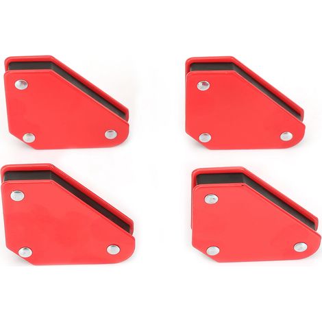 Juego de 4 imanes de posicionamiento angular para soldadura de 4 kg (9 lb) con flechas magnéticas. Herramienta de soporte para soldadores. (1/5)